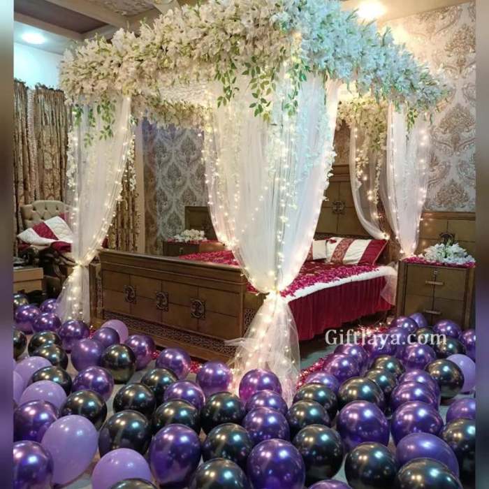 How to decorate a large room for wedding