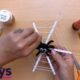 Spider web halloween diy yarn giant decorations ideas make decorating spooky crafts webs decor spiderweb two decoration tutorial creating create