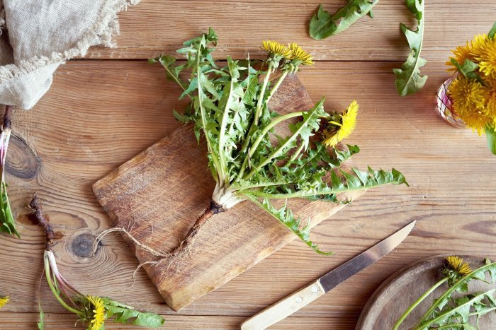 How to cook dandelions korean style