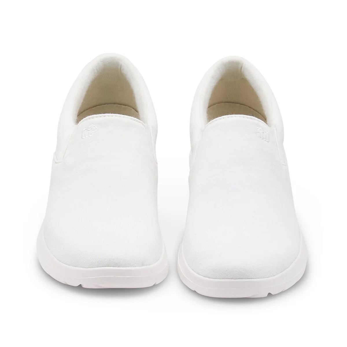 Mens white slip on dress shoes