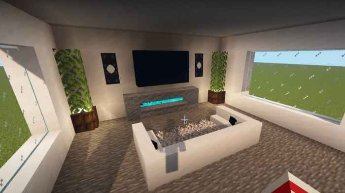 How to decorate a room in minecraft