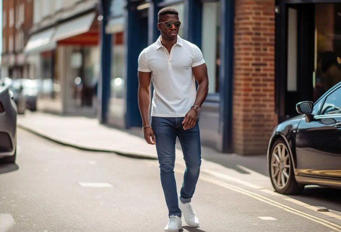 How to dress up a t shirt men