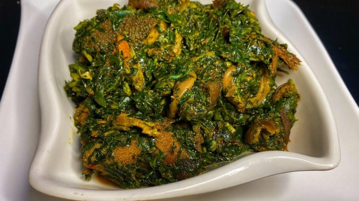 How to cook afang soup calabar style