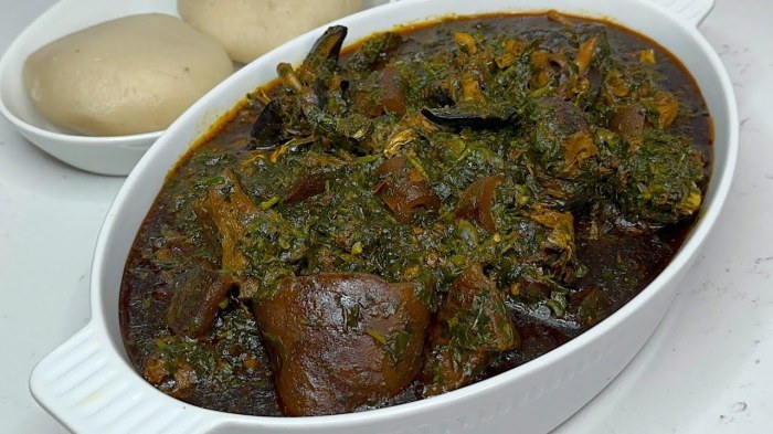 How to cook afang soup calabar style