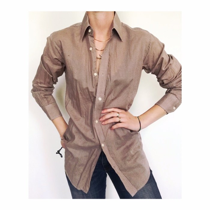 Taupe dress shirt mens