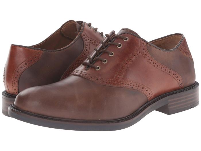 Mens saddle dress shoes