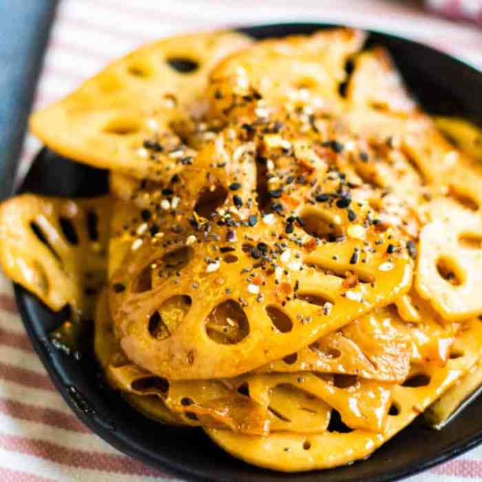 How to cook lotus root japanese style