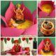 How to make lotus for lakshmi decoration