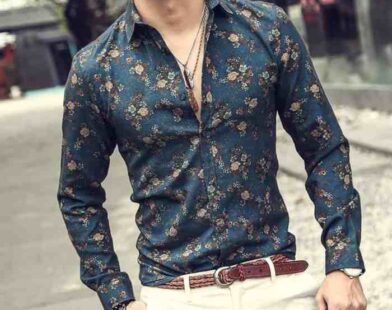 Men designer dress shirt